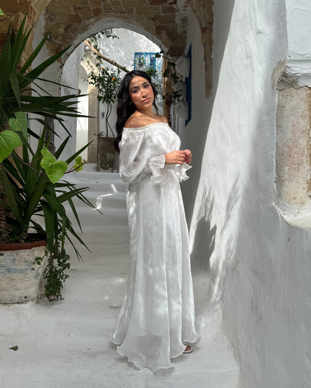 Robe en organza