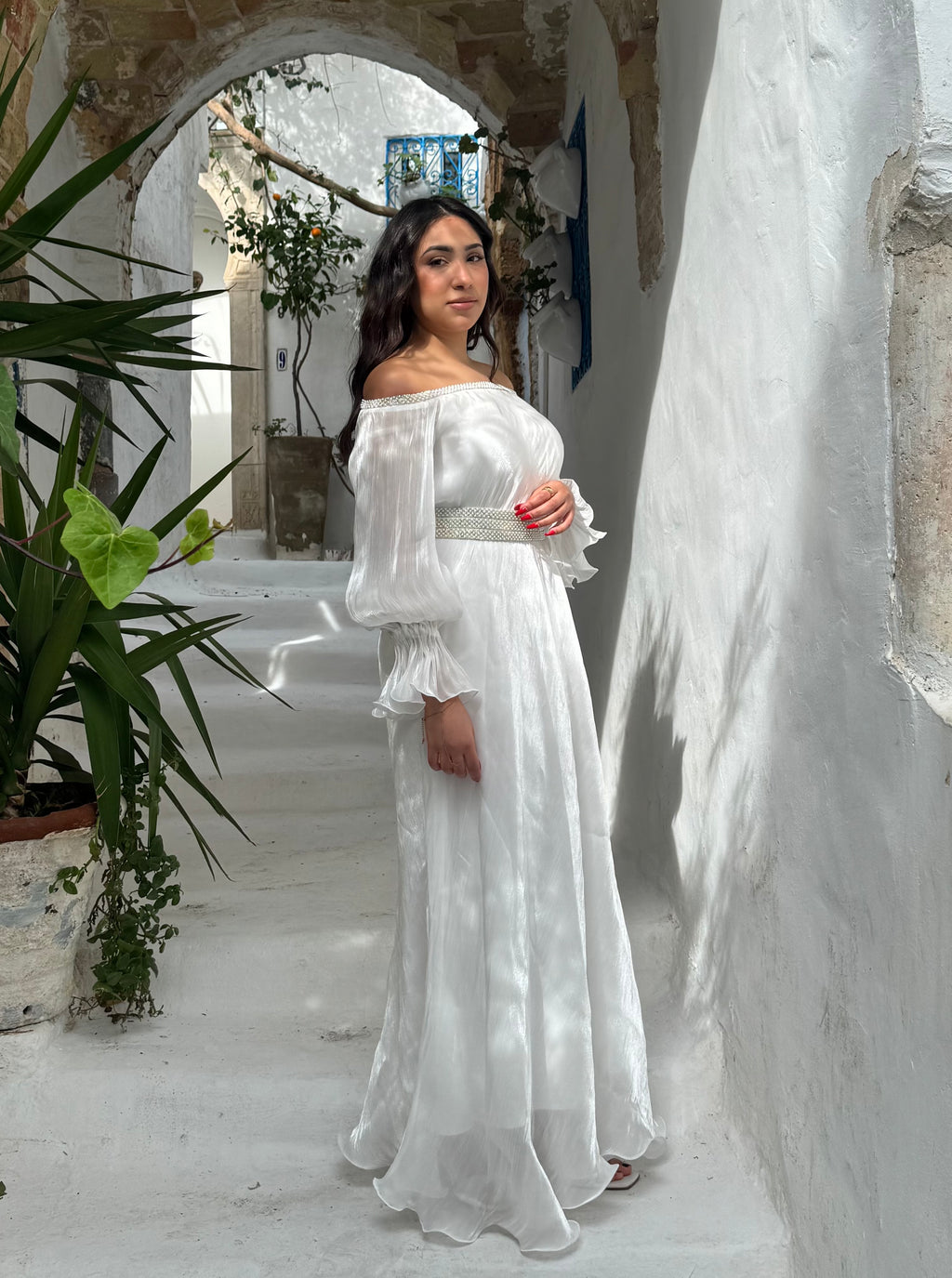 Robe en organza
