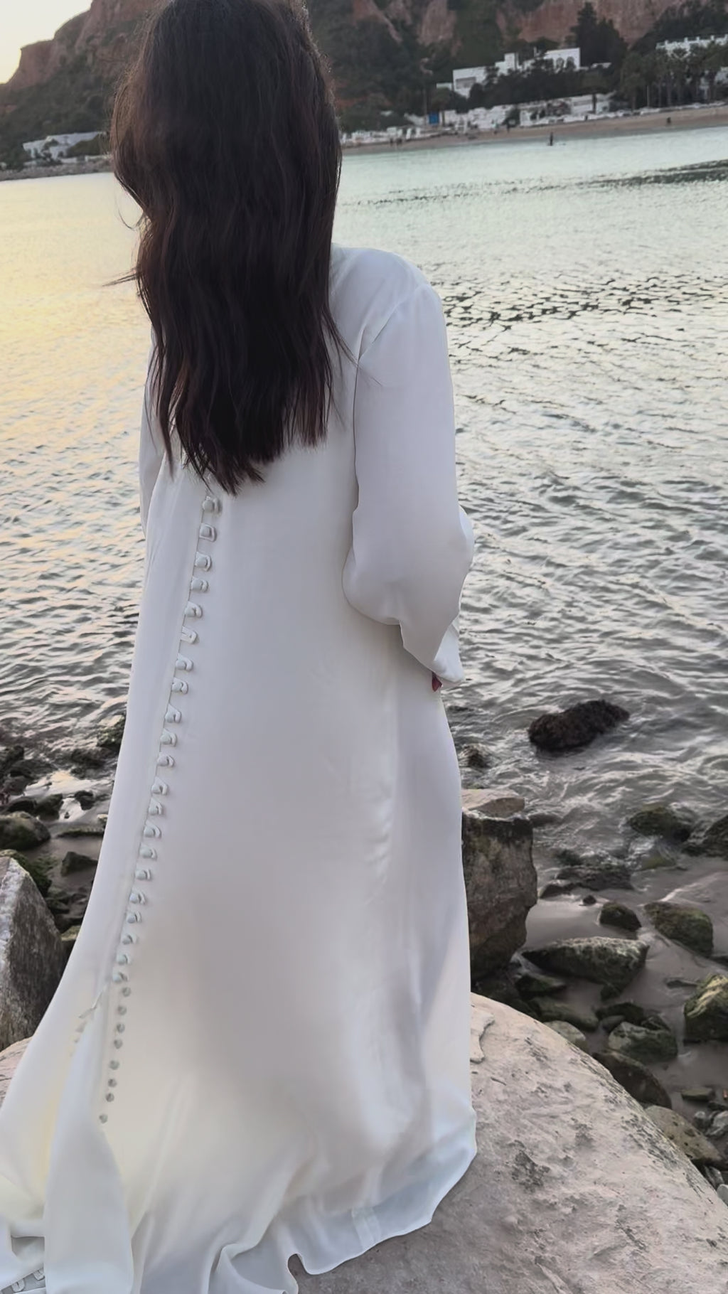 Robe avec traine